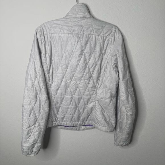 Patagonia Nano Puff Jacket Women’s Small Silver Gray Quilted Insulated - Picture 8 of 11